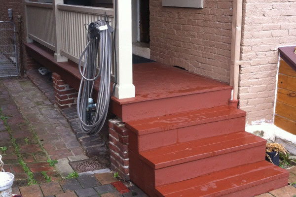 porch repaired by handyman porch repaired by handyman